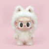 Fluffy White Cat Plush Doll | 38cm Kawaii Vinyl Face Figure