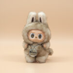 Brown Fluffy Cake Plush Doll | 17cm Vinyl Face Collectible Gift